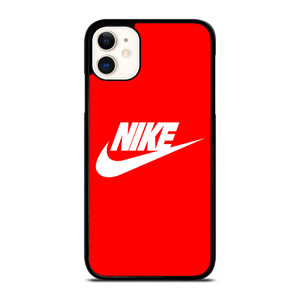 NIKE LOGO IN RED iPhone 11 Case