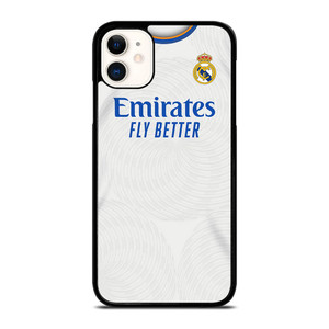 REAL MADRID 2021 HOME JERSEY iPhone 11 Case REAL MADRID 2021 HOME JERSEY iPhone 11 Case