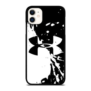 UNDER ARMOUR BLACK WHITE iPhone 11 Case UNDER ARMOUR BLACK WHITE iPhone 11 Case