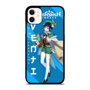 VENTI WINDBORNE BARD GENSHIN iPhone 11 Case VENTI WINDBORNE BARD GENSHIN iPhone 11 Case
