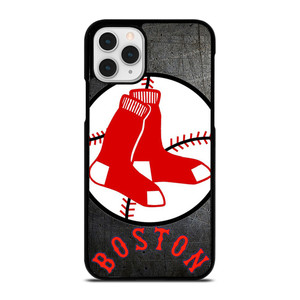 BOSTON RED SOX BASEBALL METAL LOGO iPhone 11 Pro Case BOSTON RED SOX BASEBALL METAL LOGO iPhone 11 Pro Case