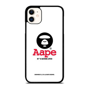 BAPE WHITE LOGO iPhone 11 Case