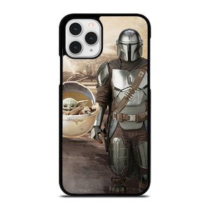MANDALORIAN AND BABY YODA STAR WARS iPhone 11 Pro Case MANDALORIAN AND BABY YODA STAR WARS iPhone 11 Pro Case