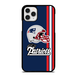 NEW ENGLAND PATRIOTS STRIPS HELMET iPhone 11 Pro Case