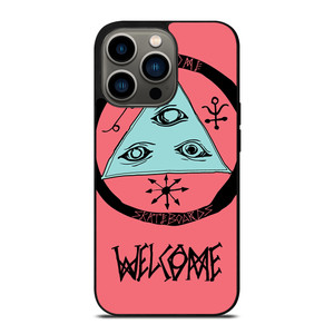 WELCOME SKATEBOARDS LOGO PINK iPhone 13 Pro Case