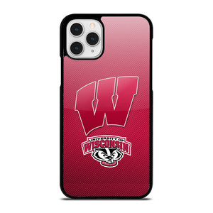 WISCONSIN BADGER LOGO UNIVERSITY FOOTBALL TEAM iPhone 11 Pro Case