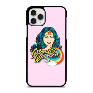 WONDER WOMAN CARTOON PINK iPhone 11 Pro Case