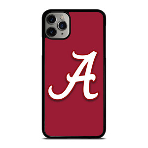 ALABAMA CRIMSON TIDE INITIAL iPhone 11 Pro Max Case ALABAMA CRIMSON TIDE INITIAL iPhone 11 Pro Max Case