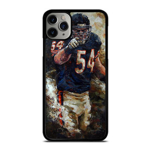 ART BRIAN URLACHER CHICAGO BEARS iPhone 11 Pro Max Case