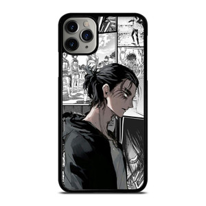 ATTACK ON TITAN ANIME MANGA SILOUET iPhone 11 Pro Max Case