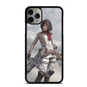 ATTACK ON TITAN MIKASA ACKERMAN SNOW iPhone 11 Pro Max Case