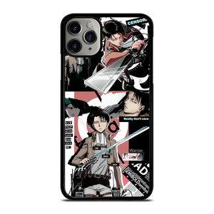 ATTACK ON TITAN SWORDS ANIME MANGA iPhone 11 Pro Max Case