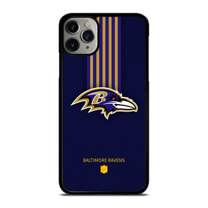 BALTIMORE RAVENS STRIP iPhone 11 Pro Max Case