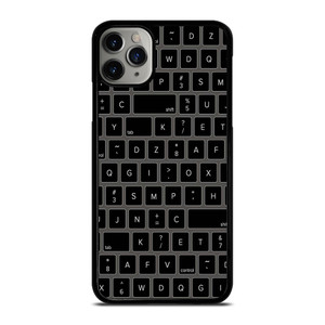 BLACK KEYBOARD PATTERN iPhone 11 Pro Max Case