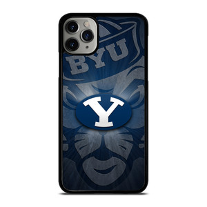 BYU COUGARS BRIGHAM YOUNG UNIVERSITY LOGO iPhone 11 Pro Max Case