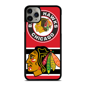 CHICAGO BLACKHAWKS NHL LOGO iPhone 11 Pro Max Case