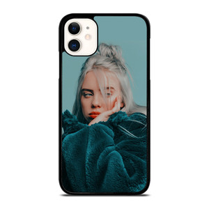 BILLIE EILISH GREEN FUR JACKET iPhone 11 Case BILLIE EILISH GREEN FUR JACKET iPhone 11 Case