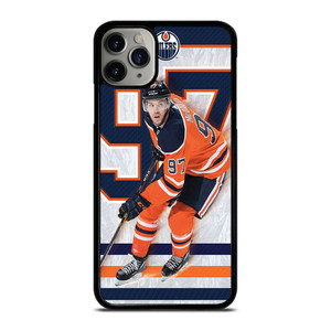 CONNOR MCDAVID EDMONTON OILER HOCKEY iPhone 11 Pro Max Case