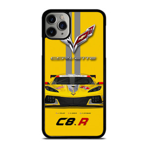 CORVETTE C8 R YELLOW iPhone 11 Pro Max Case