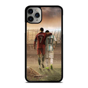 CRISTIANO RONALDO AND LIONEL MESSI iPhone 11 Pro Max Case