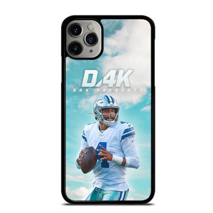 DAK PRESCOTT DALLAS COWBOYS FOOTBALL RISING iPhone 11 Pro Max Case