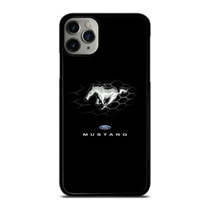 FORD MUSTANG LOGO BLACK iPhone 11 Pro Max Case