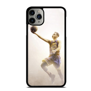 GOLDEN STATE WARRIORS STEPHEN CURRY LAY UP iPhone 11 Pro Max Case