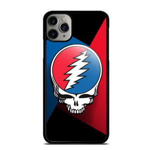 GRATEFUL DEAD SKULL STRIPS iPhone 11 Pro Max Case GRATEFUL DEAD SKULL STRIPS iPhone 11 Pro Max Case