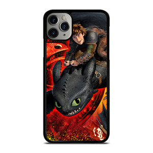 HICCUP AND TOOTHLESS HOW TO TRAIN DRAGON iPhone 11 Pro Max Case