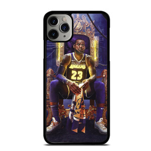 LEBRON JAMES LAKERS KING SITDOWN iPhone 11 Pro Max Case