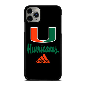 MIAMI HURRICANES ADIDAS iPhone 11 Pro Max Case