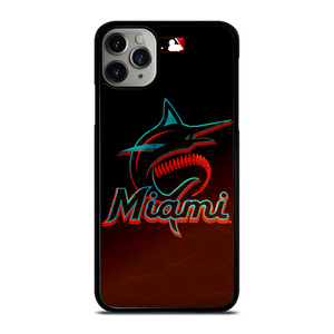 MIAMI MARLINS MLB BASEBALL TEAM LOGO iPhone 11 Pro Max Case