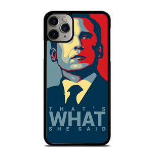 MICHAEL SCOTT ART iPhone 11 Pro Max Case