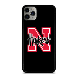 NEBRASKA HUSKERS UNIVERSITY FOOTBALL TEAM LOGO iPhone 11 Pro Max Case