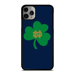 NOTRE DAME FIGHTING IRISH LEAF LOGO iPhone 11 Pro Max Case