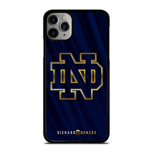 NOTRE DAME IRISH ND INITIAL LOGO iPhone 11 Pro Max Case