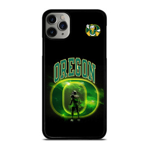 OREGON DUCKS FOOTBALL UNIVERSITY TEAM LOGO iPhone 11 Pro Max Case