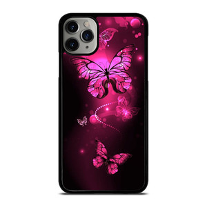 PURPLE BITTERFLY PINK iPhone 11 Pro Max Case