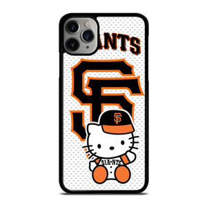 SAN FRANCISCO GIANTS MLB HELLO KITTY iPhone 11 Pro Max Case SAN FRANCISCO GIANTS MLB HELLO KITTY iPhone 11 Pro Max Case