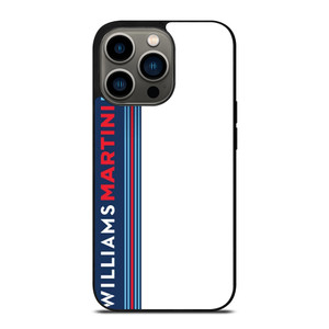 WILLIAMS MARTINI RACING TEAM STRIPE iPhone 13 Pro Case WILLIAMS MARTINI RACING TEAM STRIPE iPhone 13 Pro Case