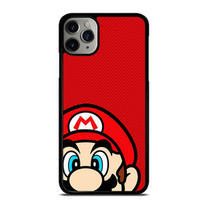 SUPER MARIO BROS FACE NINTENDO GAMES iPhone 11 Pro Max Case