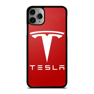 TESLA MOTORS RED LOGO iPhone 11 Pro Max Case