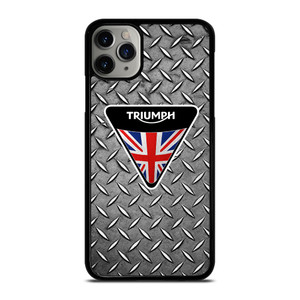 TRIUMPH MOTORCYCLE EMBLEM iPhone 11 Pro Max Case TRIUMPH MOTORCYCLE EMBLEM iPhone 11 Pro Max Case