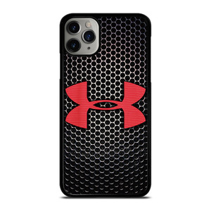 UNDER ARMOUR BLACK SYMBOL RED iPhone 11 Pro Max Case UNDER ARMOUR BLACK SYMBOL RED iPhone 11 Pro Max Case