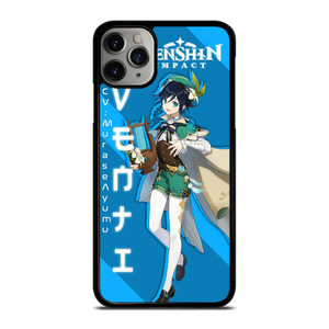 VENTI WINDBORNE BARD GENSHIN iPhone 11 Pro Max Case