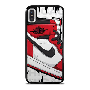 AIR JORDAN NIKE SNEAKERS ART iPhone X / XS Case AIR JORDAN NIKE SNEAKERS ART iPhone X / XS Case