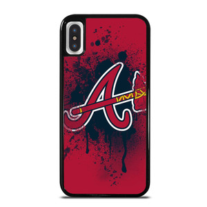 ATLANTA BRAVES MLB LOGO INITIAL iPhone X / XS Case