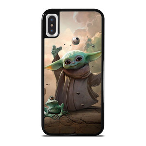 BABY YODA COSMIC STAR WARS iPhone X / XS Case