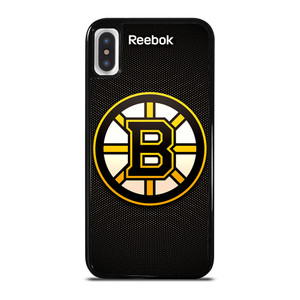 BOSTON BRUINS REEBOK HOCKEY TEAM iPhone X / XS Case