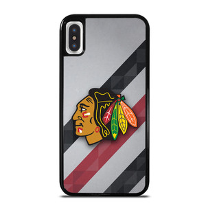 CHICAGO BLACK HAWKS NHL HOCKEY TEAM LOGO iPhone X / XS Case